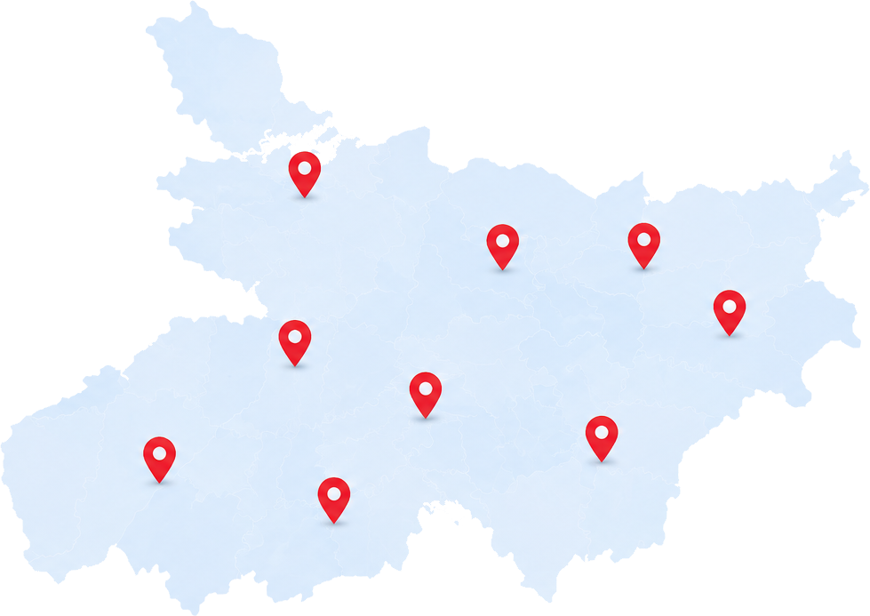 bihar map